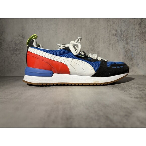 Puma R78 Low top Sneakers Size Mens 5  & Women’s 7- Palace Blue/Red  - 373117-03 - Picture 1 of 6